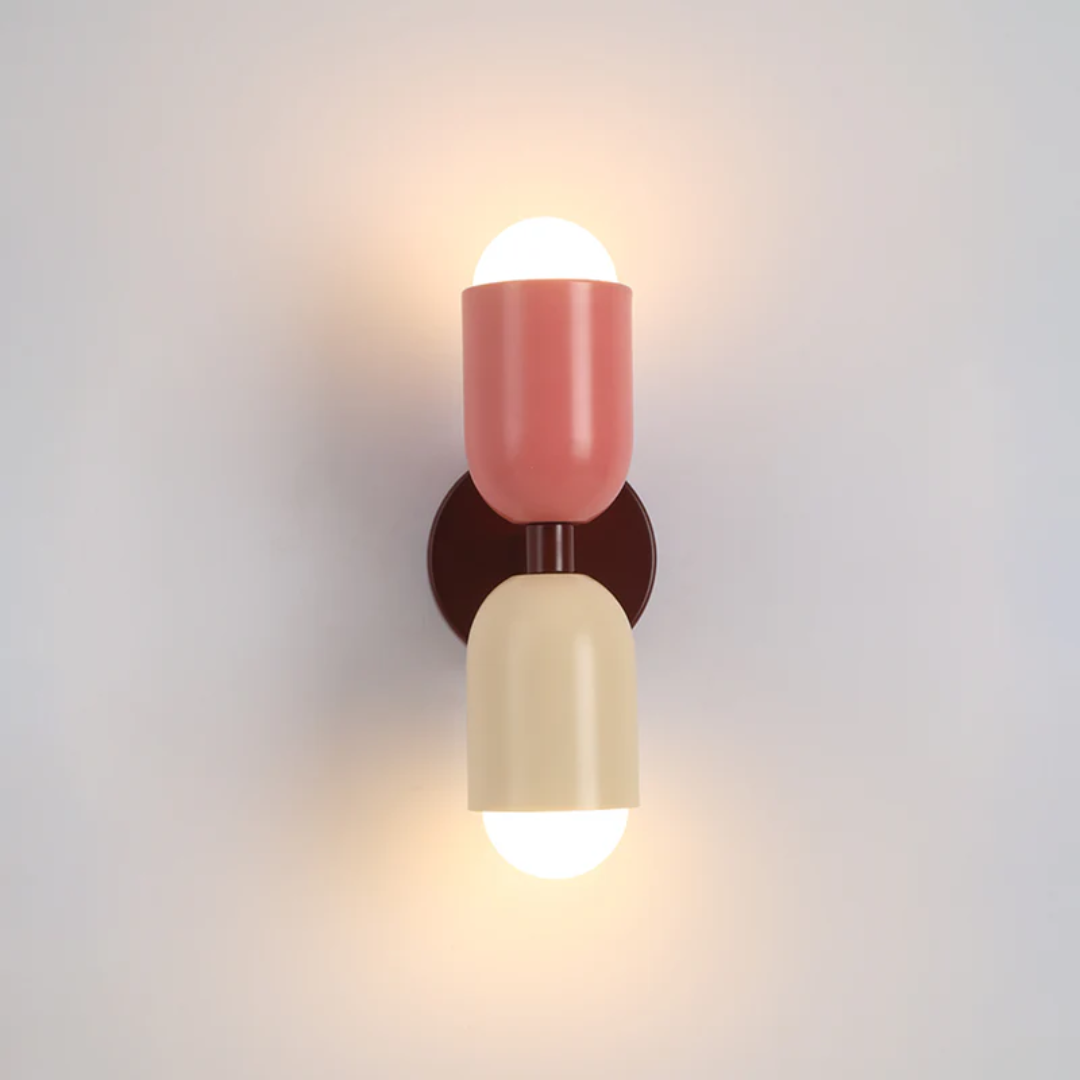 Design Dobbelt-Sidet LED Væglampe - colourwave