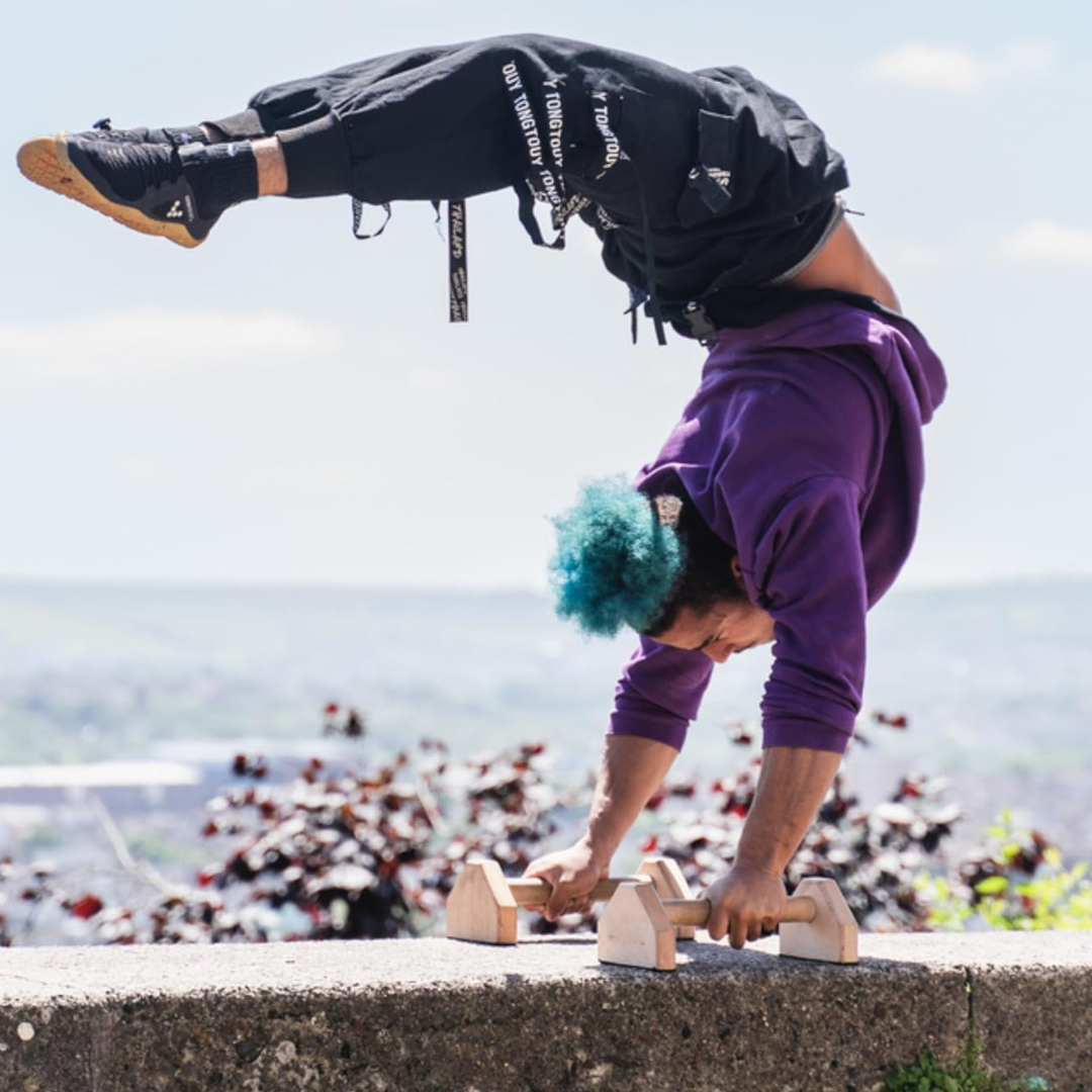 Calisthenics PowerBars – Robuste Tre Push-Up Stænger