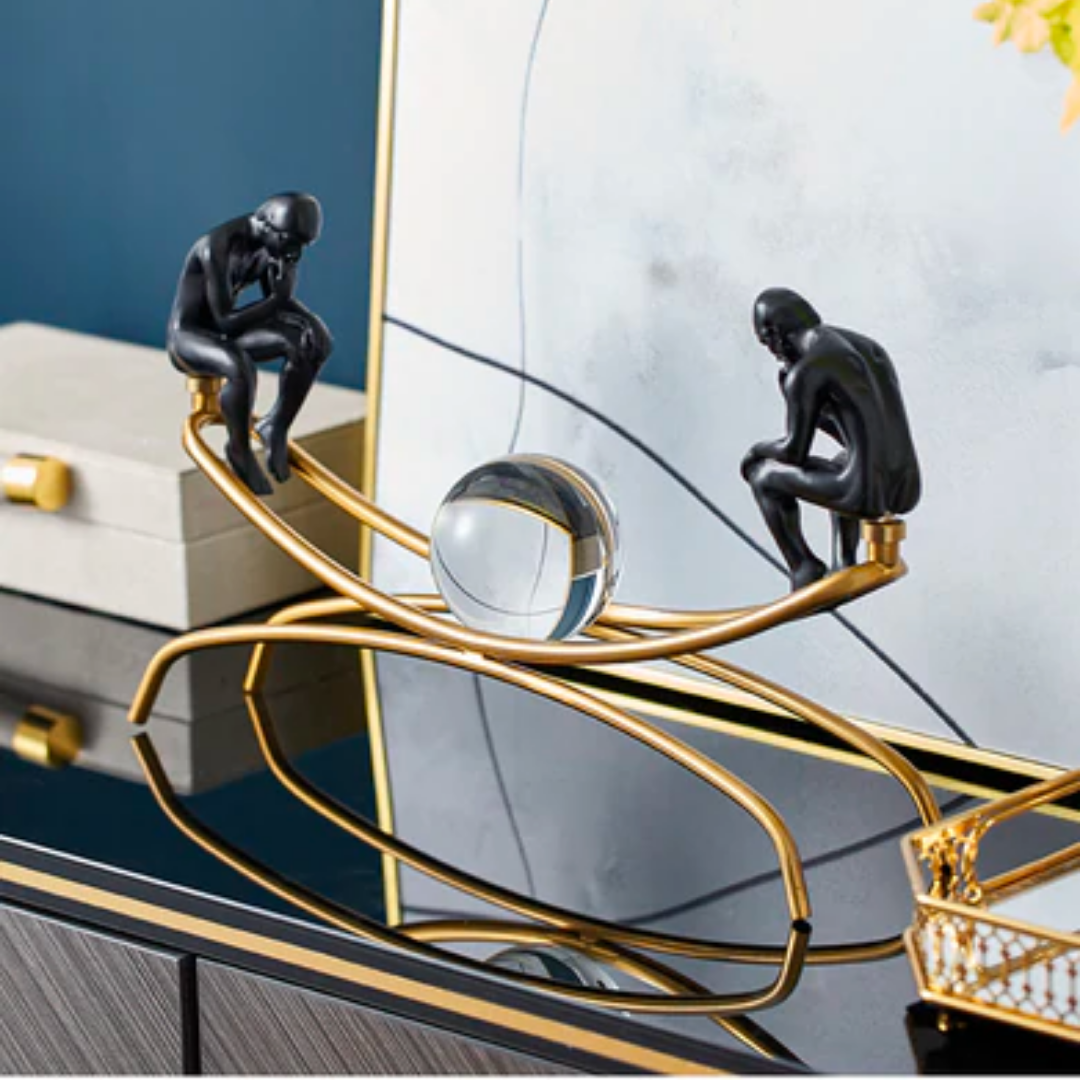 Tænker Kreativ Dekorativ Figur