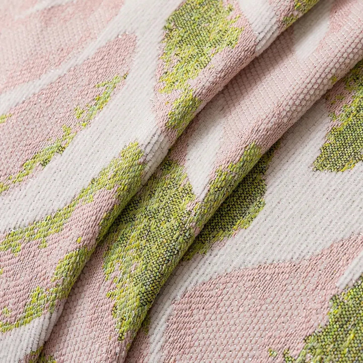 Verdure Blad Mønster Chenille Sofa Betræk