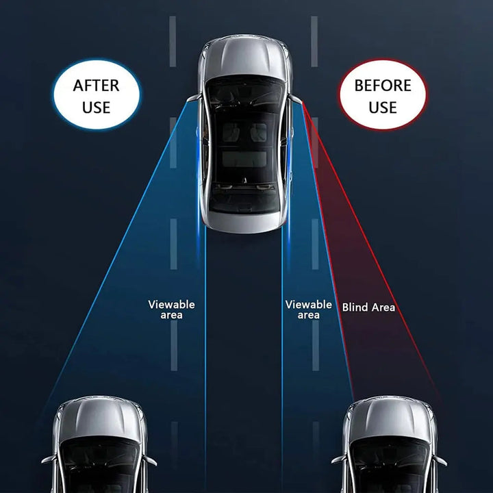 Justerbart Blind Spot Spejl til Bil – Lille Detalje med Stor Effekt