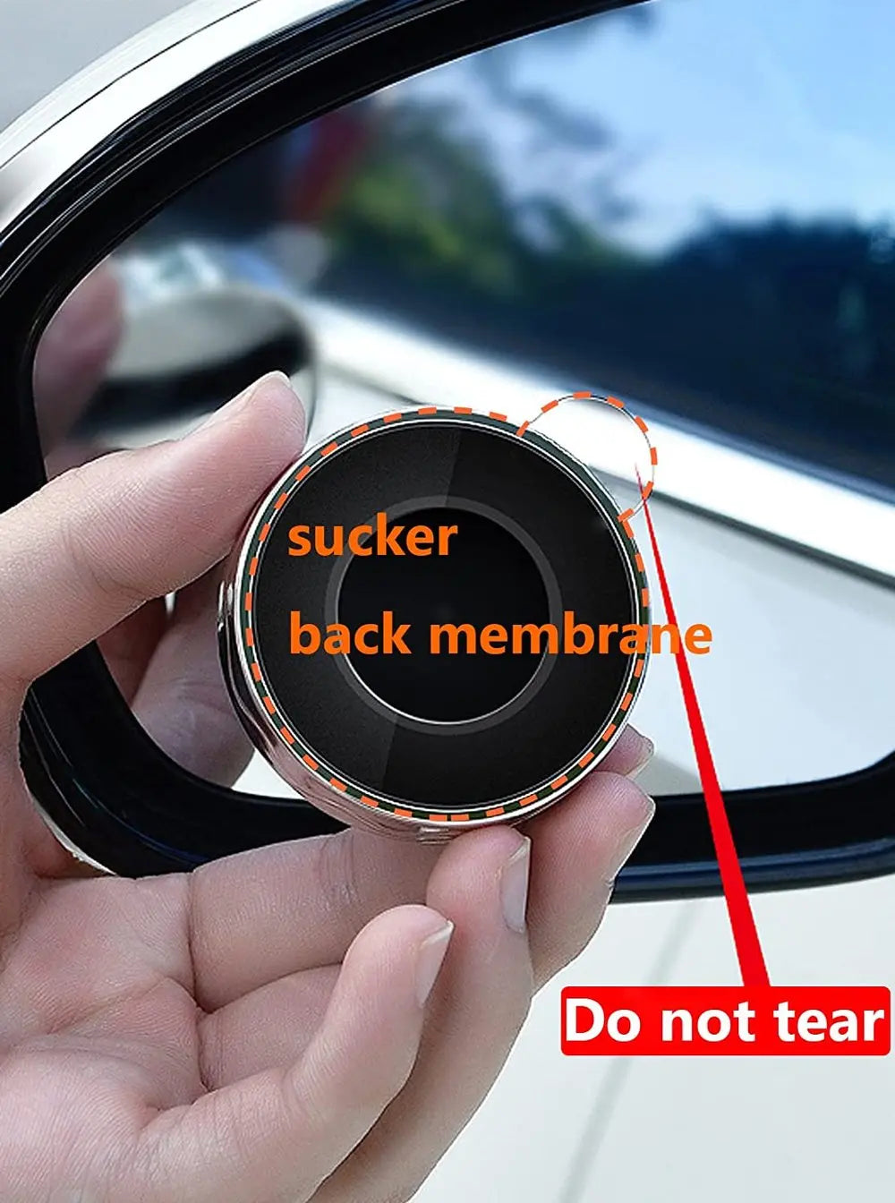 Justerbart Blind Spot Spejl til Bil – Lille Detalje med Stor Effekt