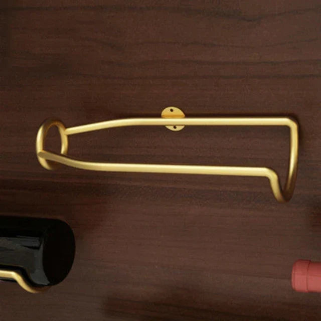 Vægmonteret vinreol til opbevaring af vin, øl og champagne