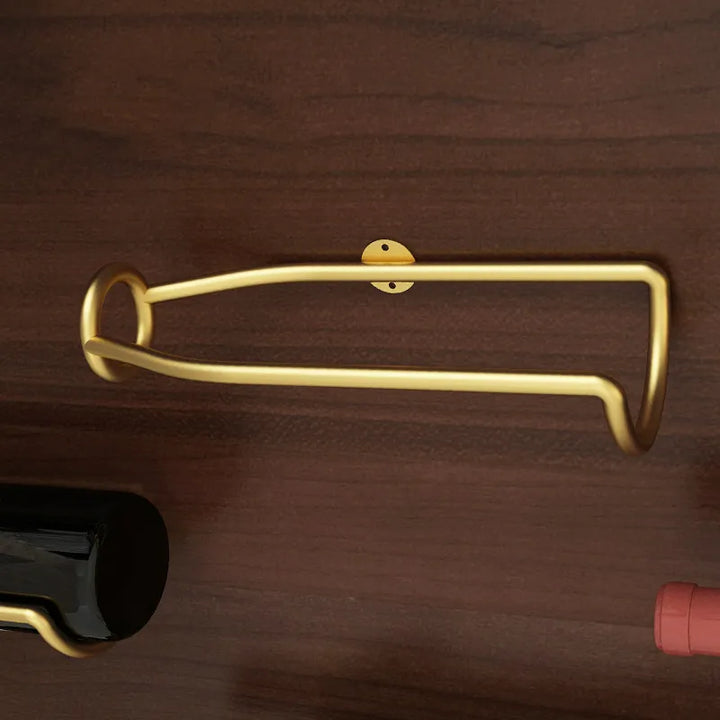 Vægmonteret vinreol til opbevaring af vin, øl og champagne