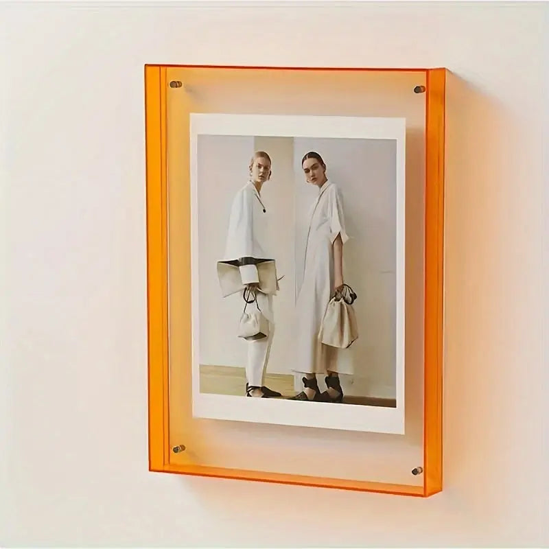 Foto ramme – farvet transparent