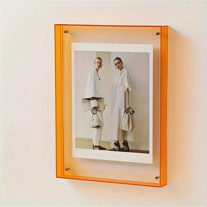 Foto ramme – farvet transparent