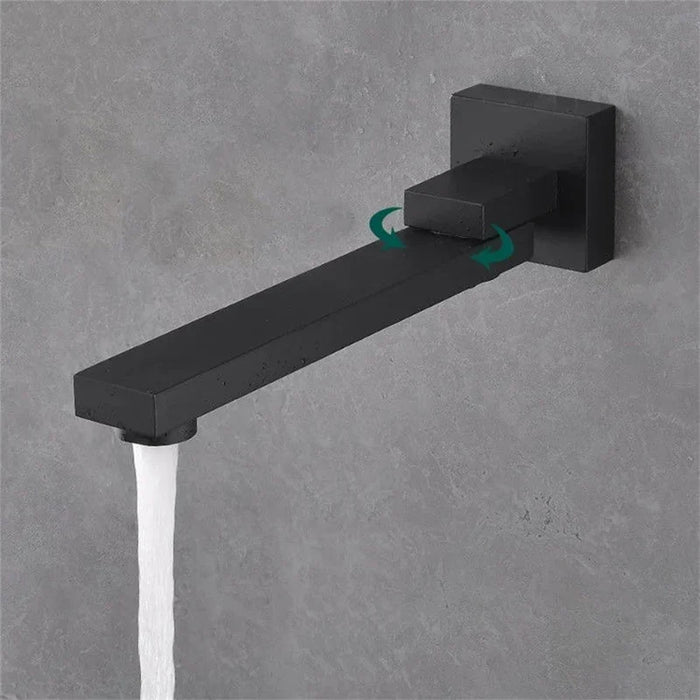 Vægmonteret Foldbar Vandhane – Højkvalitets Rustfrit Stål Vandhane med Moderne Design