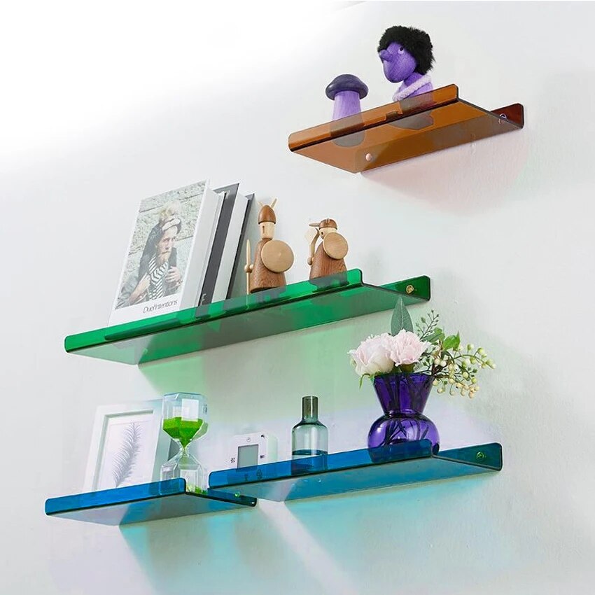 ShelfEase – Industriel Flydende Vægplade med Stilfuld Funktionalitet