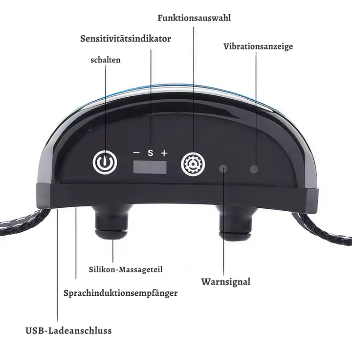Vandtæt Anti Bell Halsbånd til Hunde med lyd og 7 vibrationsniveauer