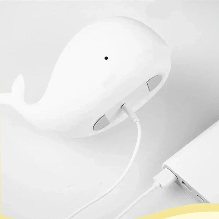 WhaleGlow – Børnevenlig natlampe med hval-tema