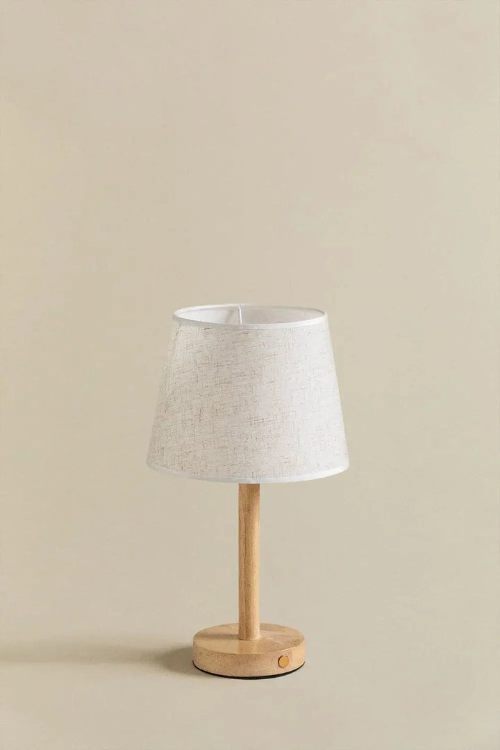 Træ LED Nattelys WoodGlow – Moderne &amp; Trådløst Lys