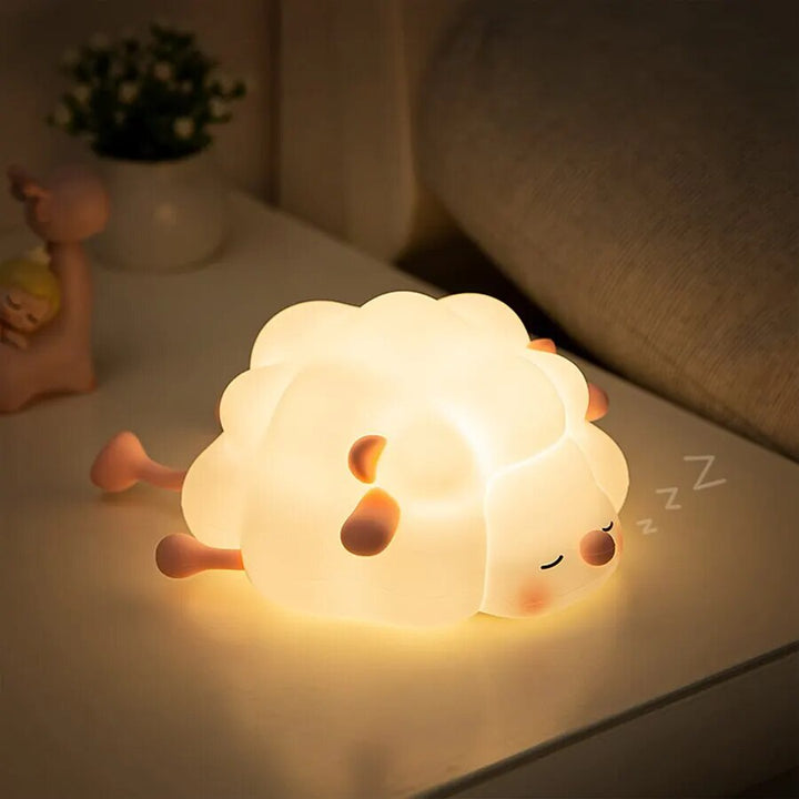 DreamGlow | Premium Touch Sensor Natlampe – Blød LED Sengelampe til Børn