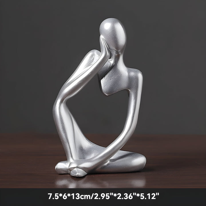 Abstrakt Tænker Skulptur Hjem Deko