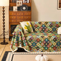 Zahara Geometrisk Tribal Kilim Sofa Cover
