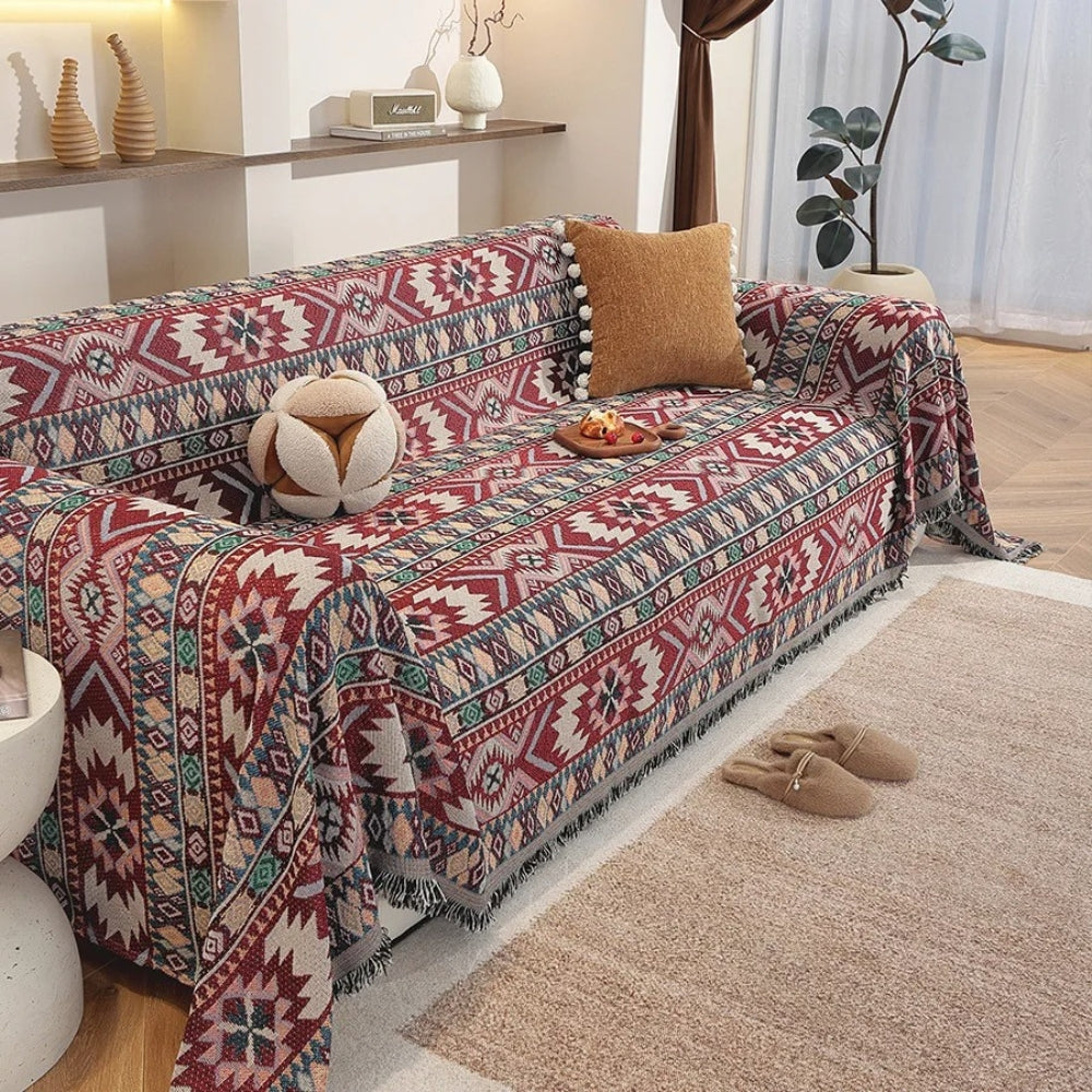 Zarela Boho Chenille Sofaovertræk