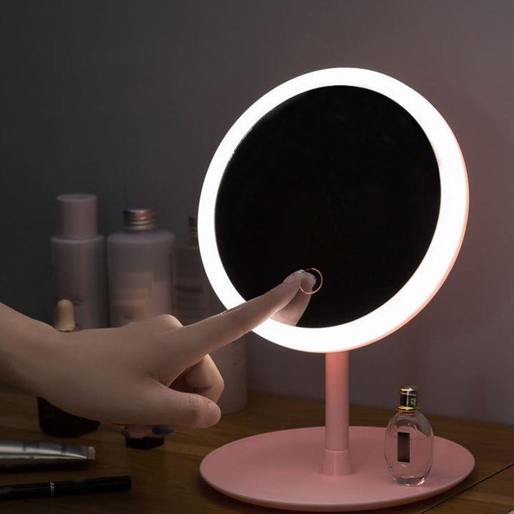 Crystal Clear View Smart Touch LED Makeup Spejl
