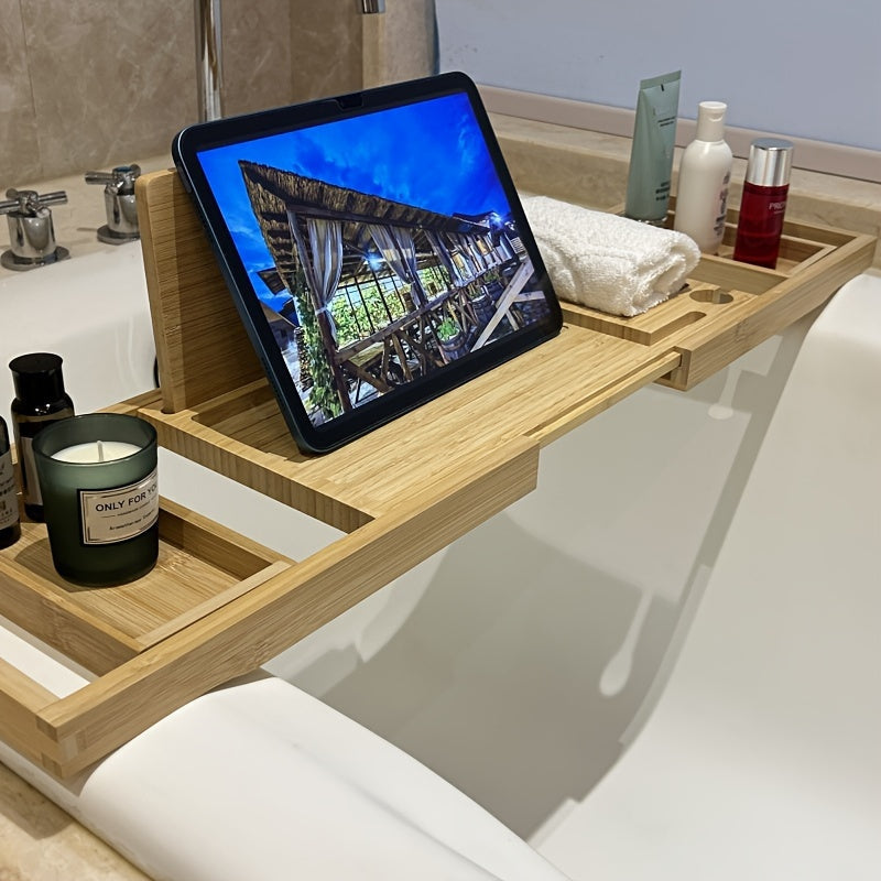 Bambus Badekar Tray - For Ultimativ Afslapning