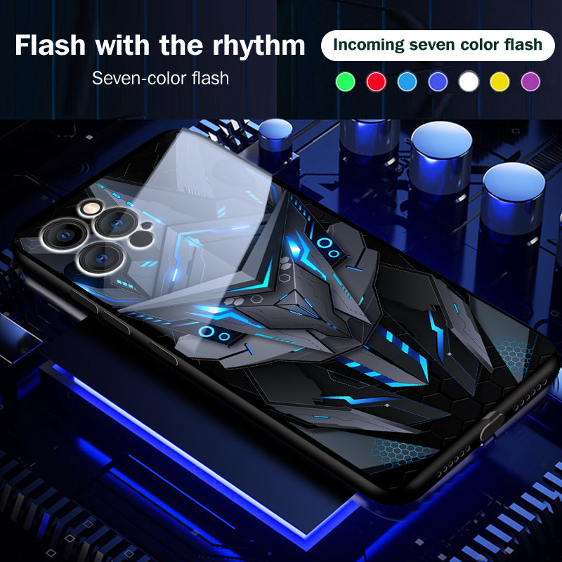 Cool Mecha Apple Smart Flash Telefonetui