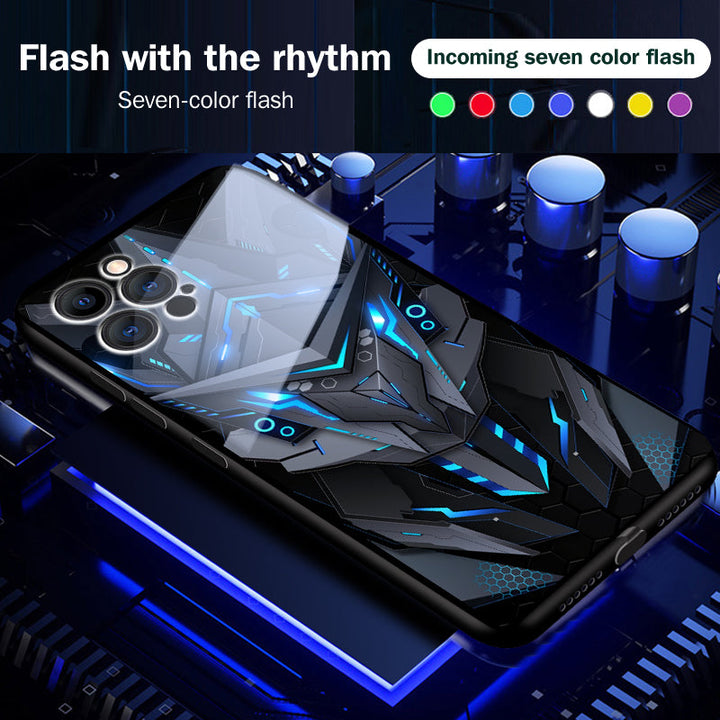 Cool Mecha Apple Smart Flash Telefonetui