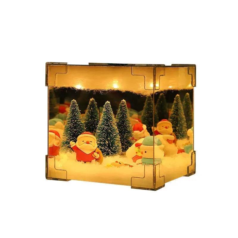 Juleterning Natlys Lampe Borddekoration Julegaver
