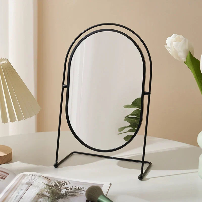Stort Minimalistisk Skrivebords Makeup Spejl