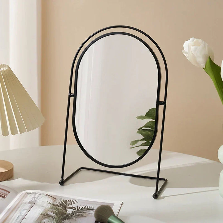 Stort Minimalistisk Skrivebords Makeup Spejl