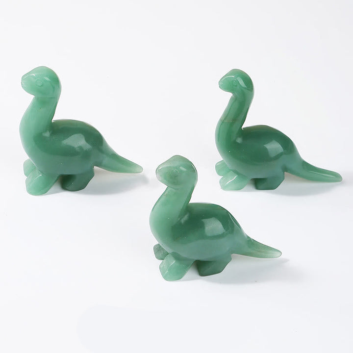 2.5 Tommer Krystal Dinosaur Hjem Deko Sten Dekor