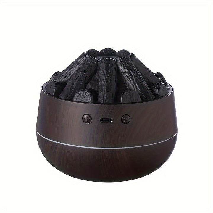 Fire Diffuser - Mini simuleret kulbrand luftfugter med realistisk flammeeffekt