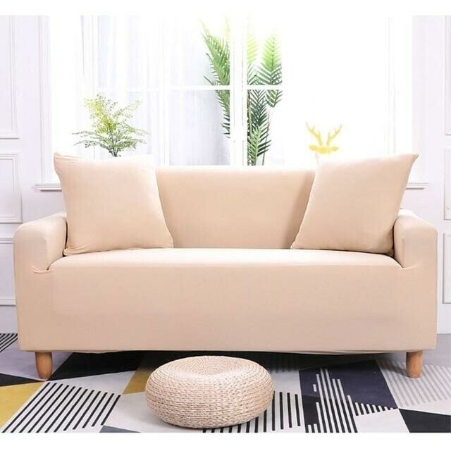Magisk Sofa Cover Strækbar - Ensfarvet (pude er ikke inkluderet)