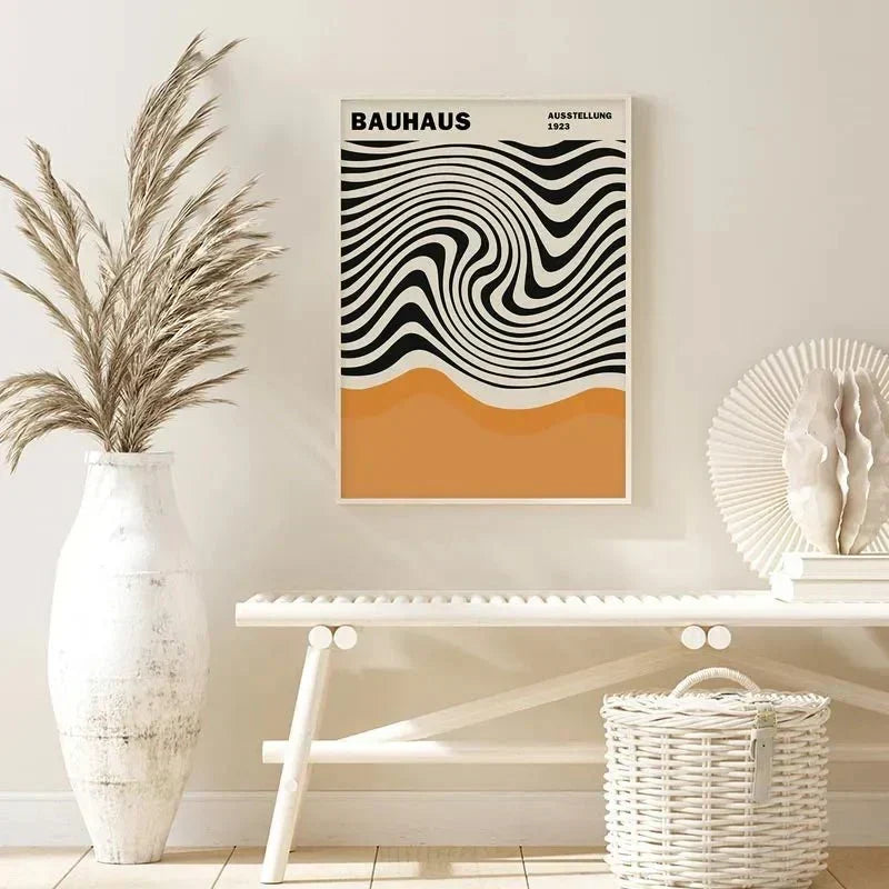 Abstrakt Lærred Vægkunst Plakat