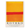 Abstrakt Lærred Vægkunst Plakat