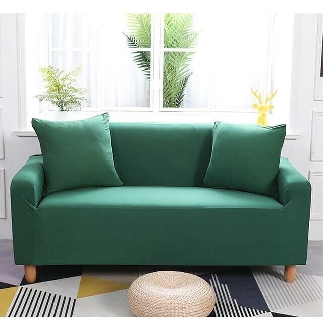 Magisk Sofa Cover Strækbar - Ensfarvet (pude er ikke inkluderet)