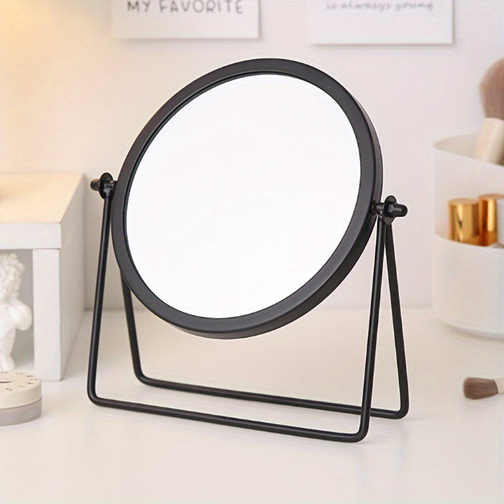 VintageGlow – Justerbart Makeup Spejl med Jernramme