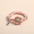Justerbar Kattekrave med Blomst - FlowerCharm