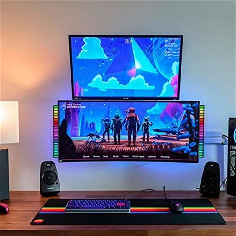 Trådløs Lydstyret RGB Lysbar