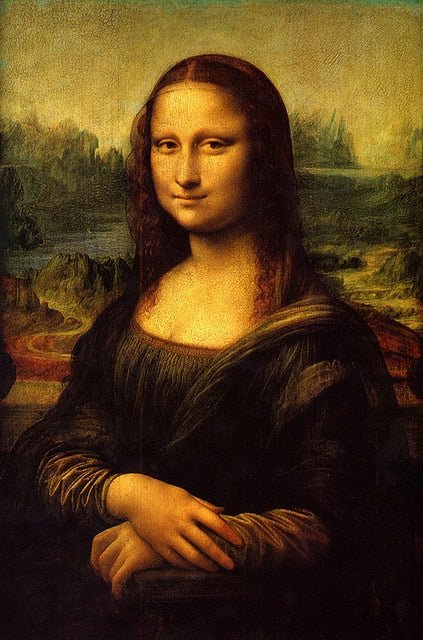 Æstetisk Sjov Mona Lisa Lærred Plakat