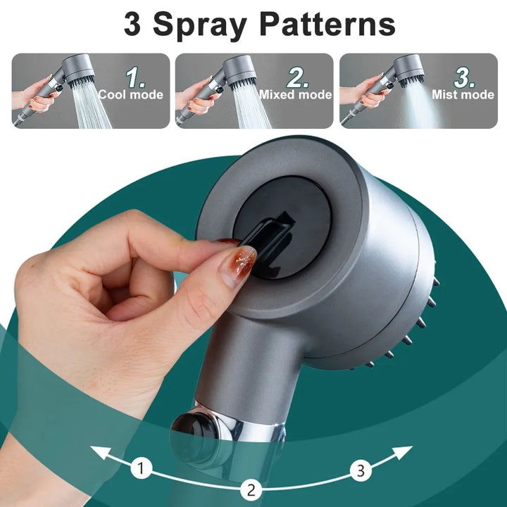 Bruserhoved – PowerSpray – øget tryk – Spa oplevelse