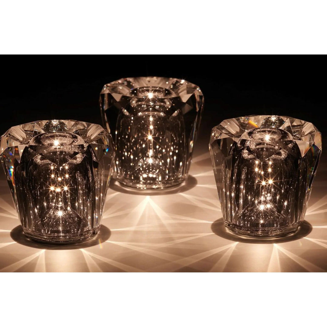 Lampe - Luksus Diamant Krystal LED Genopladelig Bordlampe