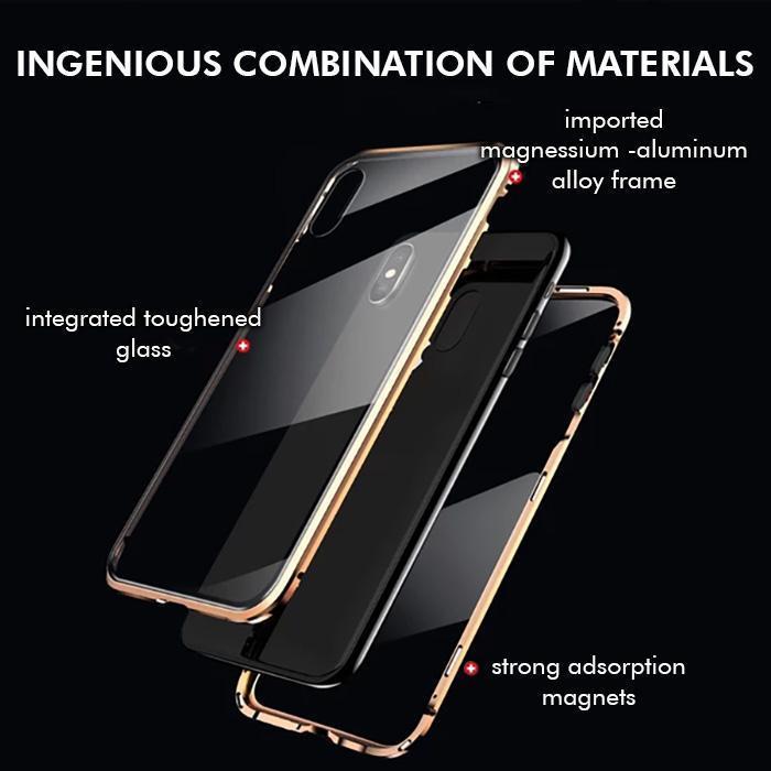 Anti-peep Magnetisk iPhone Cover