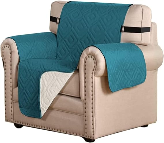 Quilted Sofa Cover Pet Protector Throw Vandtæt Sofa Slip Covers 1/2/3 Sæde