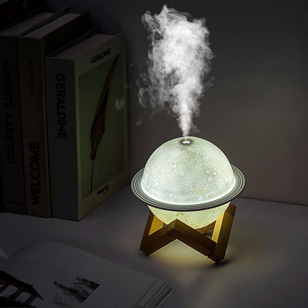 Månediffuser LED Luftfugter Natlys