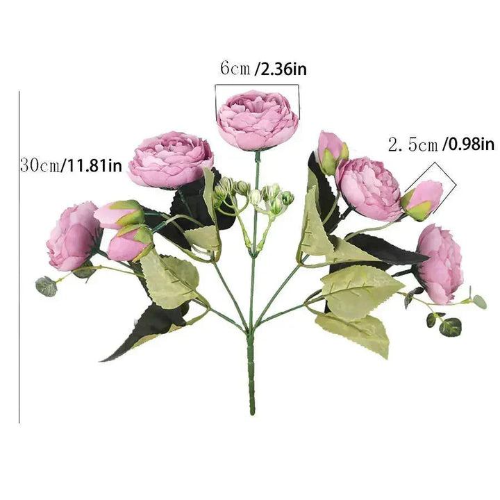 Eternal Elegance Silke Pæon Arrangement