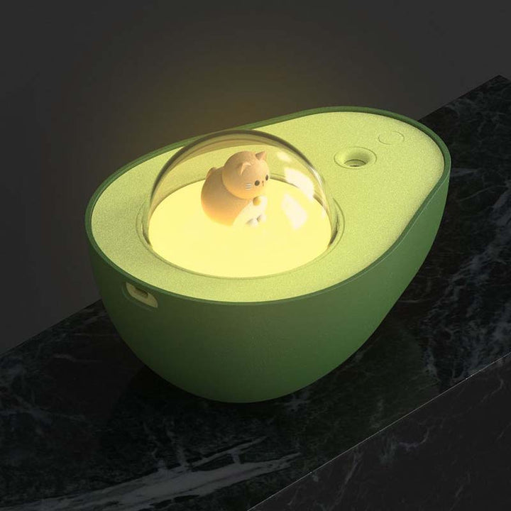 Avocado Luftfugter med Nattelys