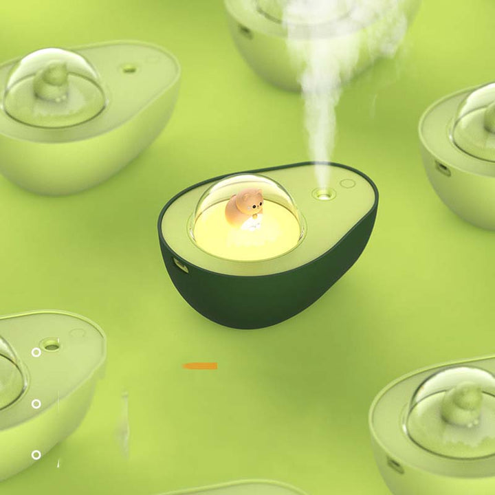 Avocado Luftfugter med Nattelys