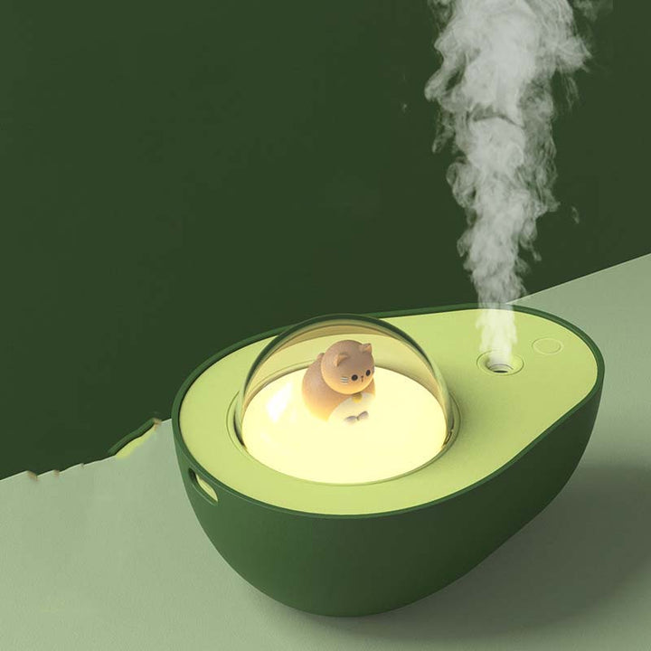 Avocado Luftfugter med Nattelys