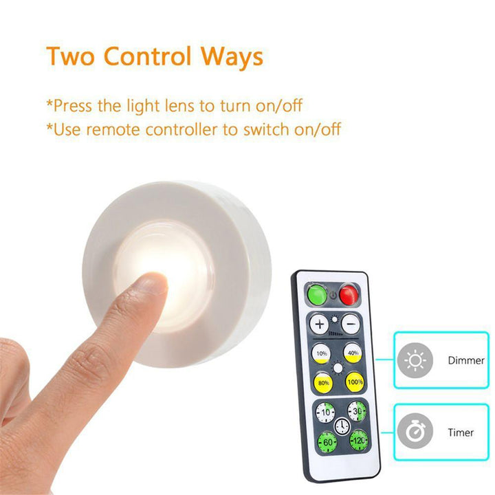 Led Touch Trådløs Nattelys