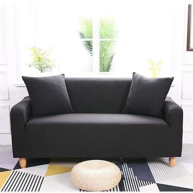 Magisk Sofa Cover Strækbar - Ensfarvet (pude er ikke inkluderet)