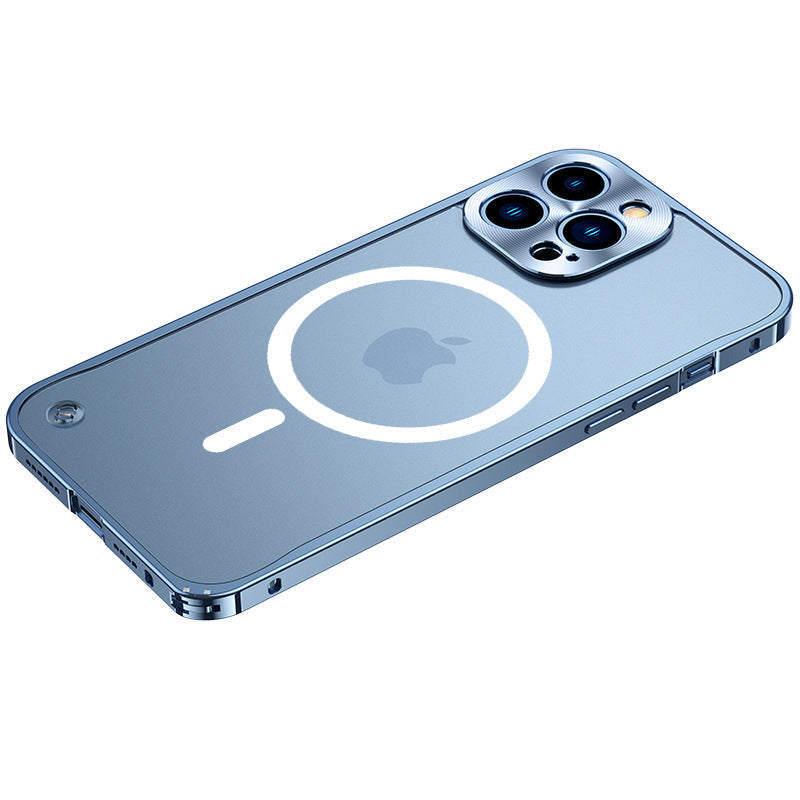 Magnetisk telefonetui til iPhone med metalramme |