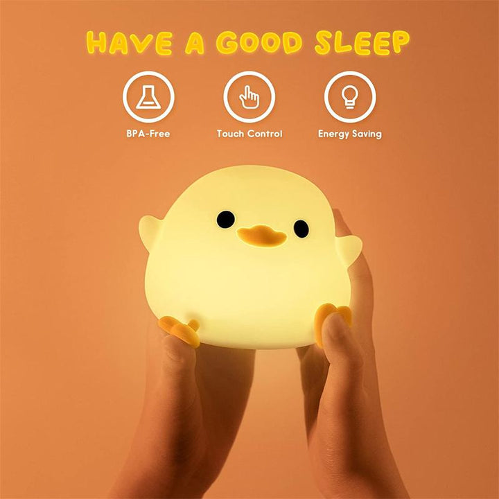Ducky Buddy Lampe - Beroligende Nattelys For En Bedre Søvn Til Dit Barn