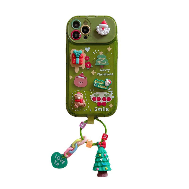 Juletræ Pendant iPhone Cover med Spejl